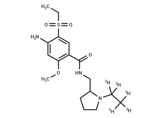 化合物 Amisulpride-d5|TMID-0053|TargetMol