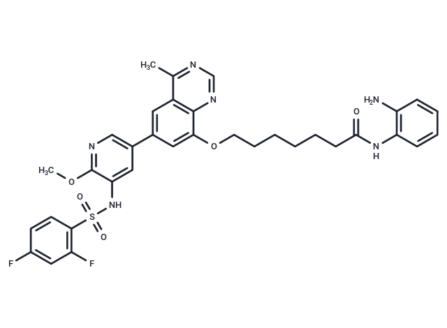 化合物 PI3K/HDAC-IN-3|T87154|TargetMol