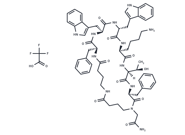 化合物 Veldoreotide TFA|T84719|TargetMol