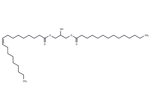 化合物 1-Myristoyl-3-Oleoyl-rac-glycerol|T85113|TargetMol