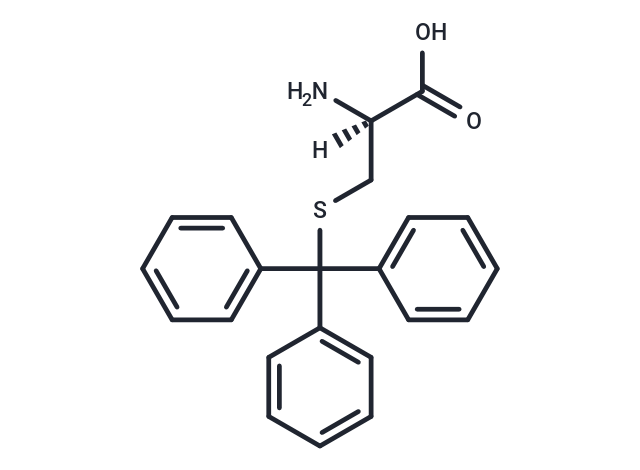 化合物 H-D-Cys(Trt)-OH|T65446|TargetMol