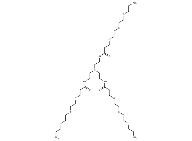 化合物 Tri(Amino-PEG3-amide)-amine|T18857|TargetMol