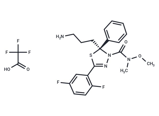 化合物 Filanesib TFA|T25418|TargetMol