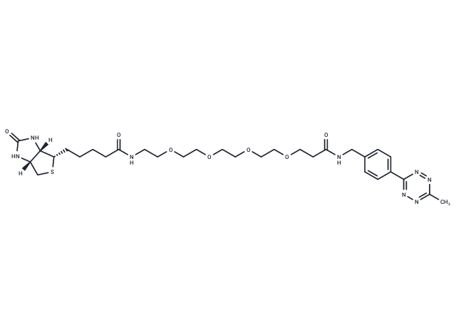 化合物 Biotin-PEG4-MeTz|T84772|TargetMol