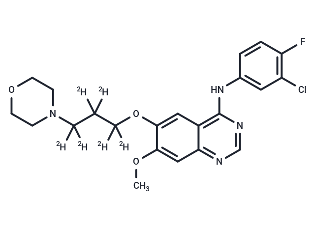 吉非替尼-d6|TMIJ-0147|TargetMol