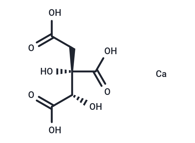 化合物 (-)-Calcium hydroxycitrate tribasic|T84865|TargetMol