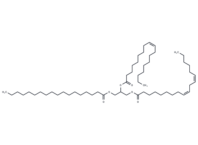 化合物 1-Stearoyl-2-Oleoyl-3-Linoleoyl-rac-glycerol|T85131|TargetMol