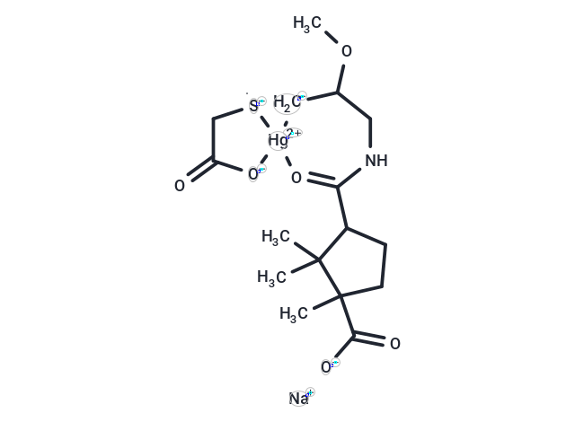 化合物 Mercaptomerin sodium|T33294|TargetMol