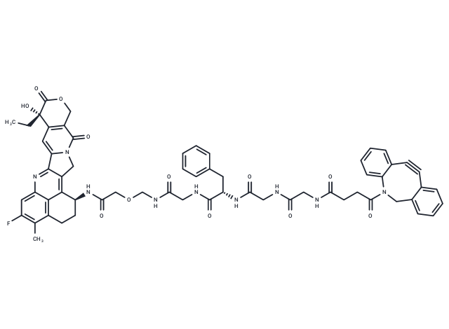 化合物 DIBAC-GGFG-NH2CH2-Dxd|T84762|TargetMol