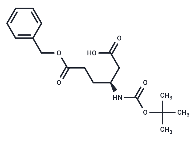 化合物 Boc-β-HoGlu(OBzl)-OH|T65864|TargetMol