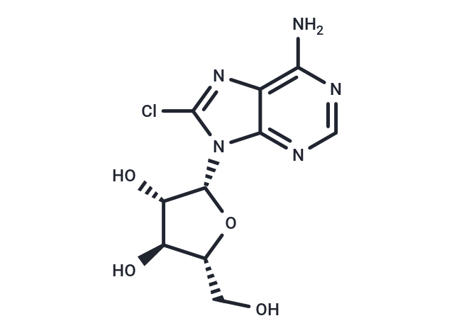 化合物 8-Chloro-arabinoadenosine|TNU0314|TargetMol