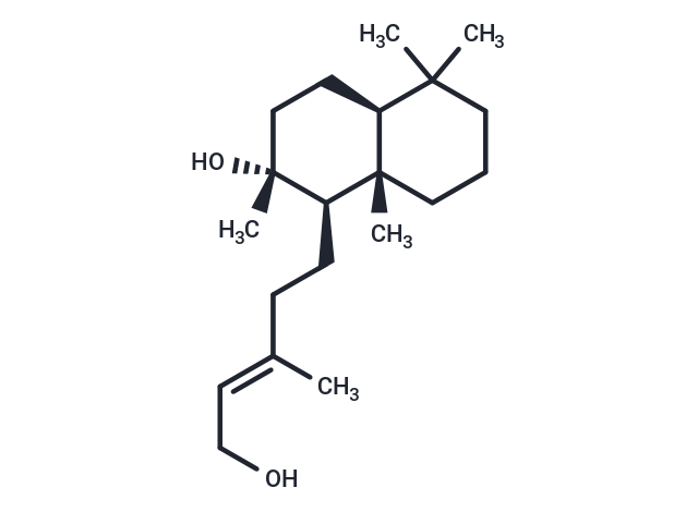 化合物 Labd-13-ene-8,15-diol|TN4402|TargetMol