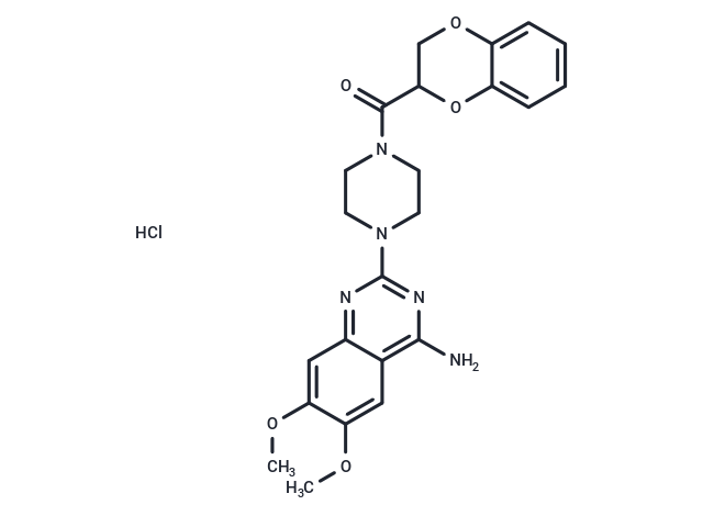 化合物 Doxazosin HCl|T68825|TargetMol