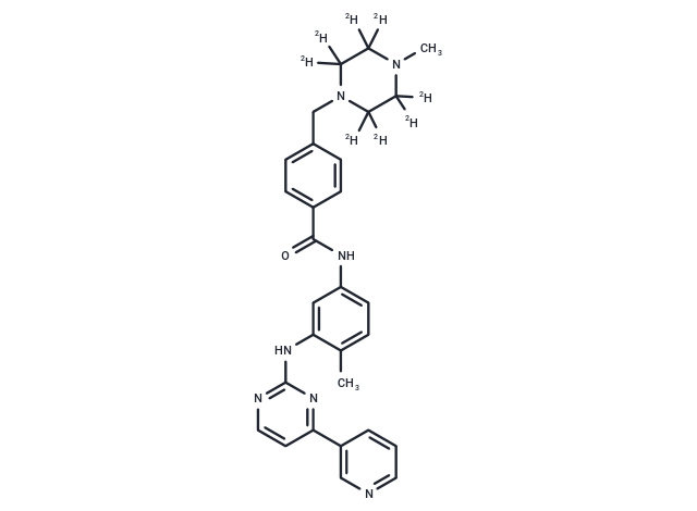 化合物 Imatinib-d8|T11640|TargetMol