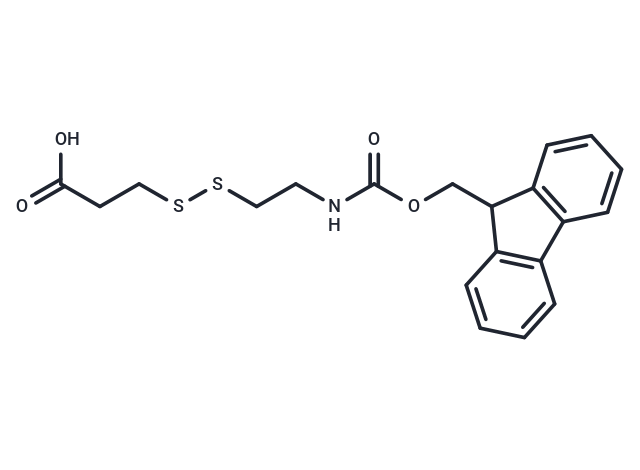 化合物 Fmoc-NH-ethyl-SS-propionic acid|T15311|TargetMol