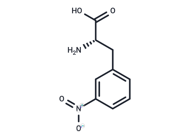 化合物 (S)-2-Amino-3-(3-nitrophenyl)propanoic acid|T65840|TargetMol