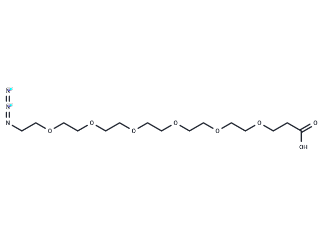 化合物 Azido-PEG6-acid|T14465|TargetMol