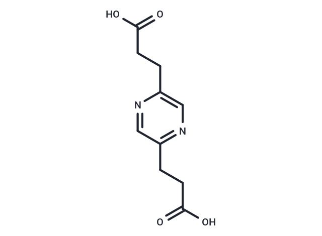 化合物 3,3'-(Pyrazine-2,5-diyl)dipropanoic acid|T67050|TargetMol