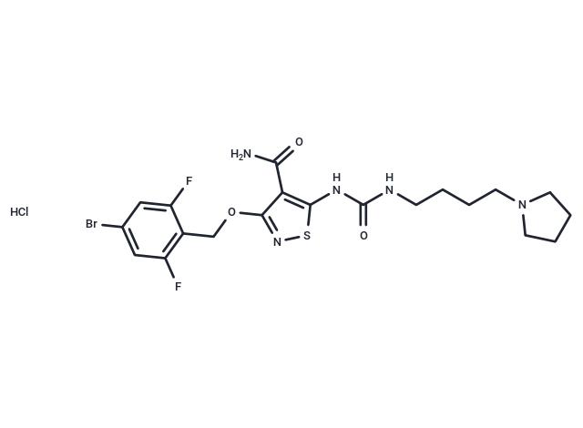 化合物 CP-547632 hydrochloride|T10870|TargetMol