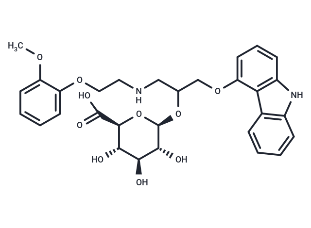 (R,S)-Carvedilol Glucuronide|T35845|TargetMol