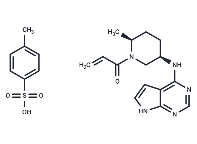 化合物 Ritlecitinib tosylate|T69822|TargetMol