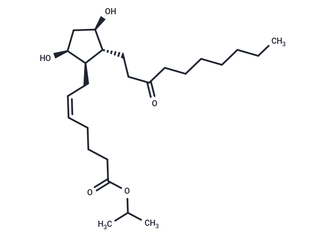 化合物 Unoprostone isopropyl|T20644|TargetMol