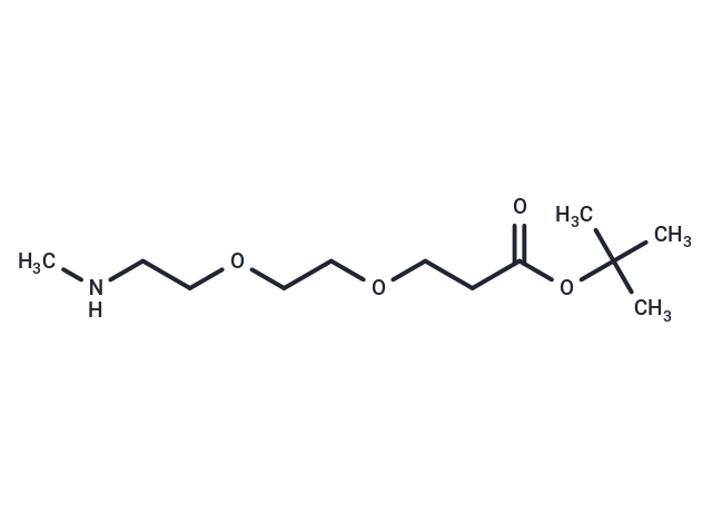 化合物 Methylamino-PEG2-Boc|T16050|TargetMol