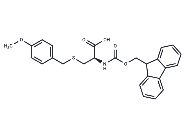 化合物 Fmoc-Cys(pMeOBzl)-OH|T65744|TargetMol