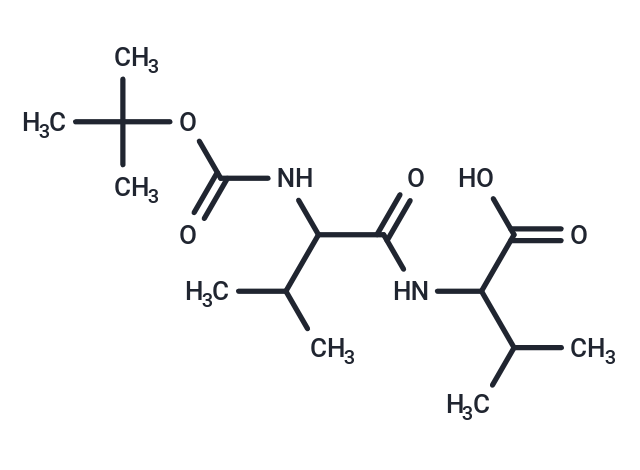 化合物 (tert-Butoxycarbonyl)-L-valyl-L-valine|T66012|TargetMol