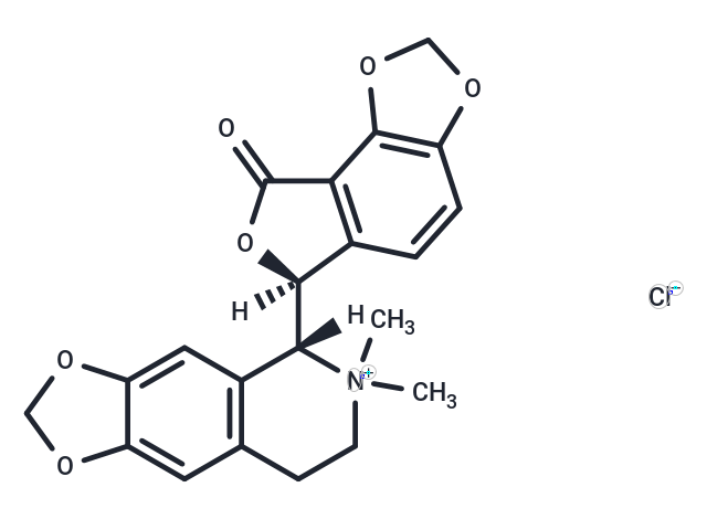 化合物 (-)-Bicuculline methochloride|T12044|TargetMol