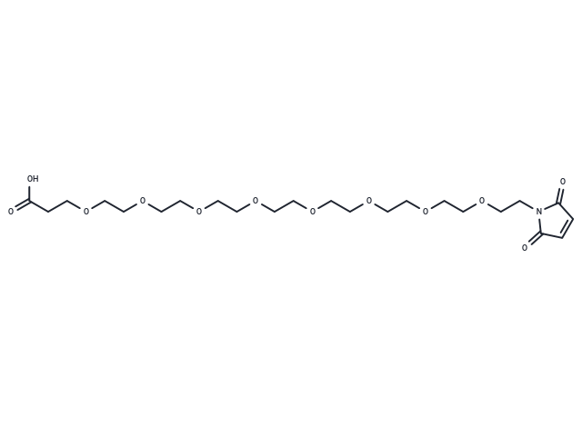 化合物 Mal-PEG8-acid|T16003|TargetMol