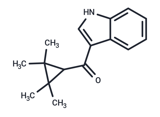 化合物 (1H-Indol-3-yl)(2,2,3,3-tetramethylcyclopropyl)methanone|T66245|TargetMol