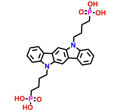 2834832-35-6 ；（吲哚并[3,2-b]咔唑-5,11-二基双（丁烷-4,1-二基））双膦酸