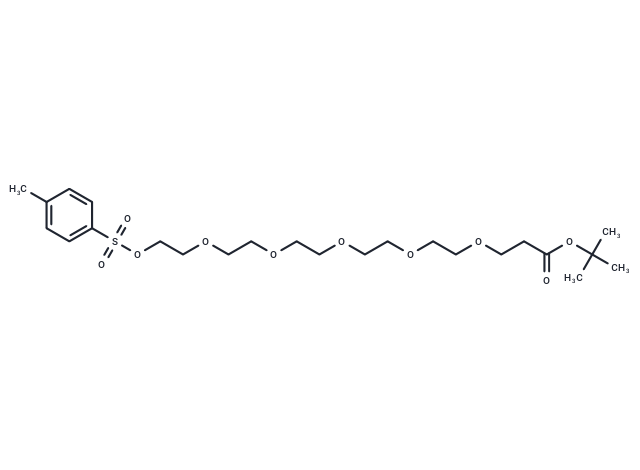 化合物 Tos-PEG5-C2-Boc|T17134|TargetMol