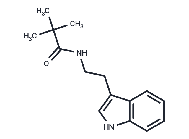 化合物 N10-pivaloyl tryptamine|TNU0617|TargetMol