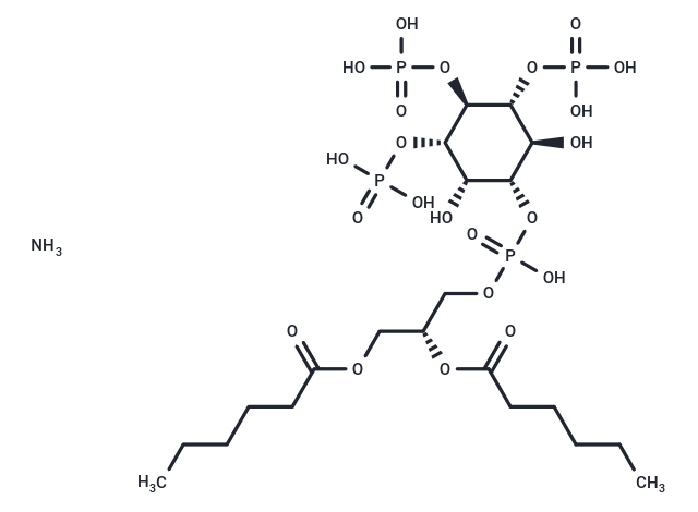 PtdIns-(3,4,5)-P3 (1,2-dihexanoyl) (ammonium salt)|T36939|TargetMol