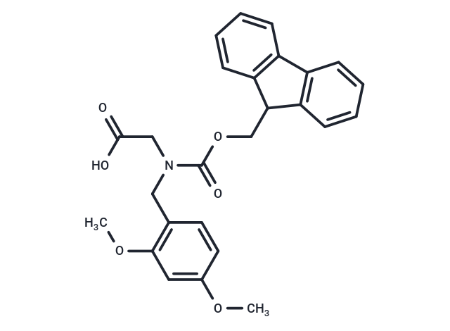 化合物 Fmoc-(Dmb)Gly-OH|T66614|TargetMol