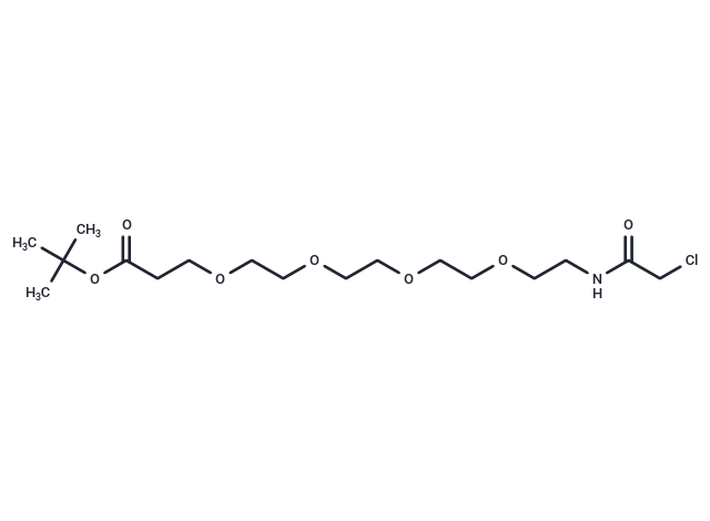 化合物 Chloroacetamido-PEG4-C2-Boc|T14952|TargetMol