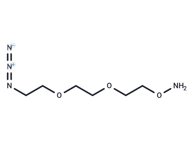 化合物 Aminooxy-PEG2-azide|T14262|TargetMol