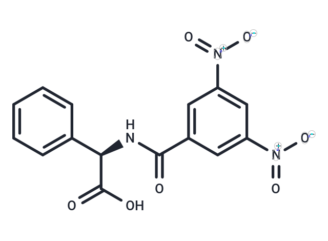 化合物 (R)-2-(3,5-Dinitrobenzamido)-2-phenylacetic acid|T65518|TargetMol