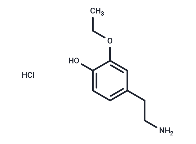 化合物 4-(2-Aminoethyl)-2-ethoxyphenol hydrochloride|T67209|TargetMol