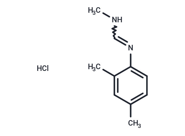 化合物 N'-(2,4-Dimethylphenyl)-N-methylformimidamide hydrochloride|T64417|TargetMol