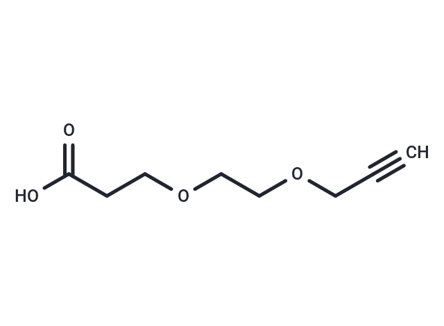 化合物 Propargyl-PEG2-acid|T16597|TargetMol