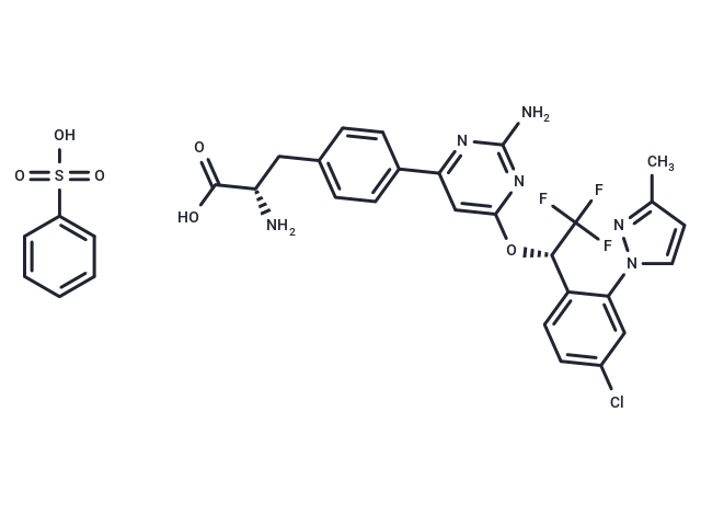 化合物 Telotristat besilate|T26258|TargetMol