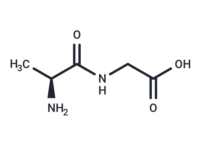 化合物 (S)-2-(2-Aminopropanamido)acetic acid|T65219|TargetMol