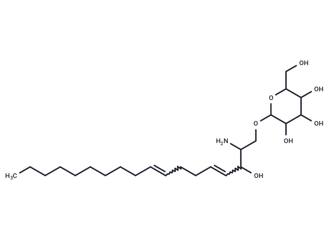 1-β-D-Glucosylsphingadienine (d18:2 (4E,8E))|T38213|TargetMol