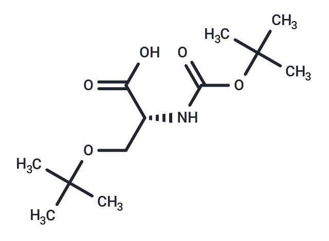 化合物 Boc-D-Ser(tBu)-OH|T66170|TargetMol