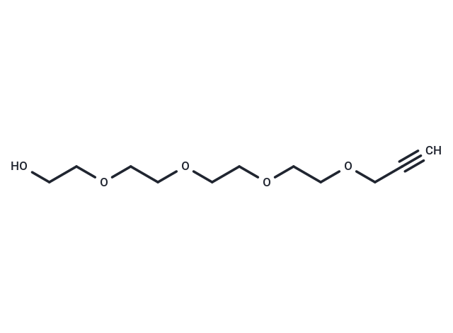 化合物 Propargyl-PEG4-alcohol|T16615|TargetMol