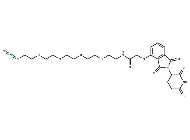 化合物 Thalidomide-O-amido-PEG4-azide|T18821|TargetMol