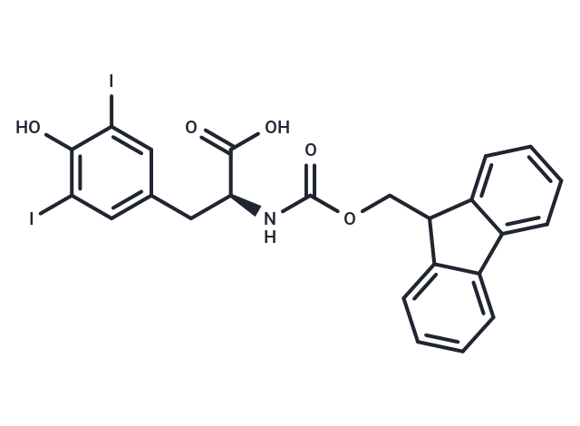 化合物 Fmoc-Tyr(3,5-I2)-OH|T65651|TargetMol